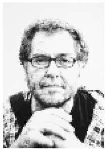 Self-portrait of Thomas Schürmann as pixel watercolor - 8360 pixels